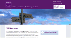 Desktop Screenshot of kef-online.org